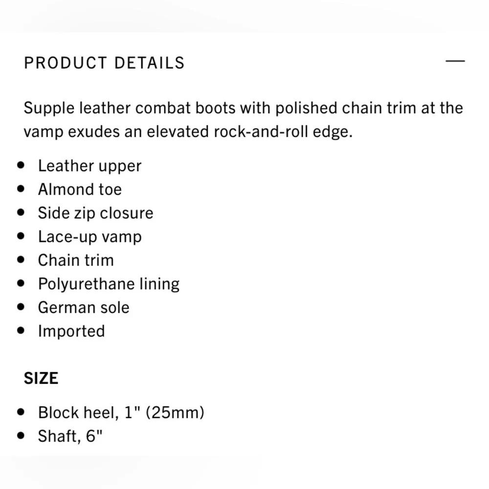 Rebecca Minkoff Janyi Chain Boots, size 7.5 - Picture 4 of 13